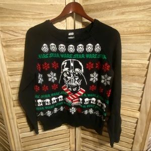 Star Wars Darth Vader Ugly Christmas Sweater XL